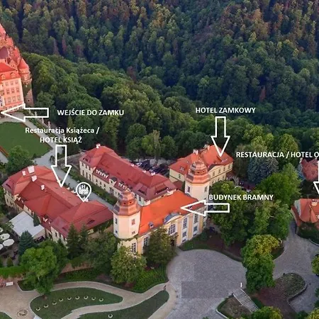 Przy Oslej Bramie - Zamek Ksiaz